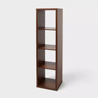 13" 4 Cube Vertical Walnut - Brightroom™