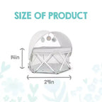 Regalo Centro de actividades portátil My Play Baby para bebés: estructura de metal, capacidad de 15 lb, se pliega para transporte y almacenamiento