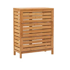 Mueble bajo de dos puertas Bracken color natural - Linon