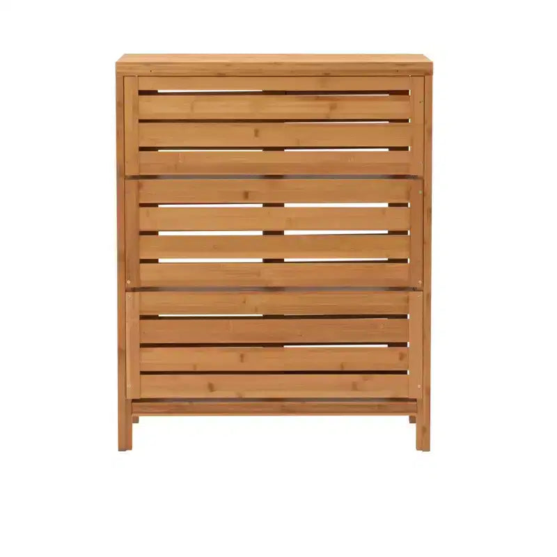 Mueble bajo de dos puertas Bracken color natural - Linon