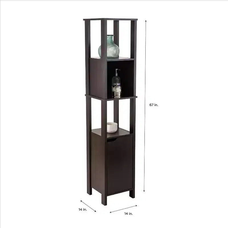 Gabinete Alto Embajador Espresso - Organízalo Todo