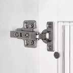 Mueble alto de almacenamiento para baño RiverRidge Prescott, organizador con cajón, puerta de vidrio y estantes - Blanco