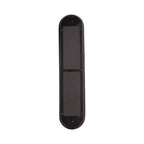 Kate & Laurel All Things Decor Espejo de pared de panel de metal Niya de 10"x40" negro