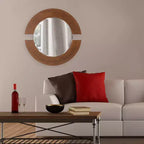 Howard Elliott 40"x28" Del Noble Espejo Rectangular Plata: Estilo Moderno, Marco de Cristal, Montaje en Pared, 36 lbs
