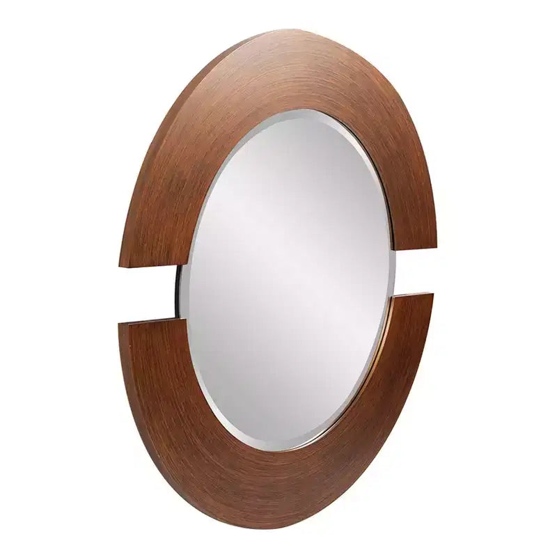 Howard Elliott 40"x28" Del Noble Espejo Rectangular Plata: Estilo Moderno, Marco de Cristal, Montaje en Pared, 36 lbs