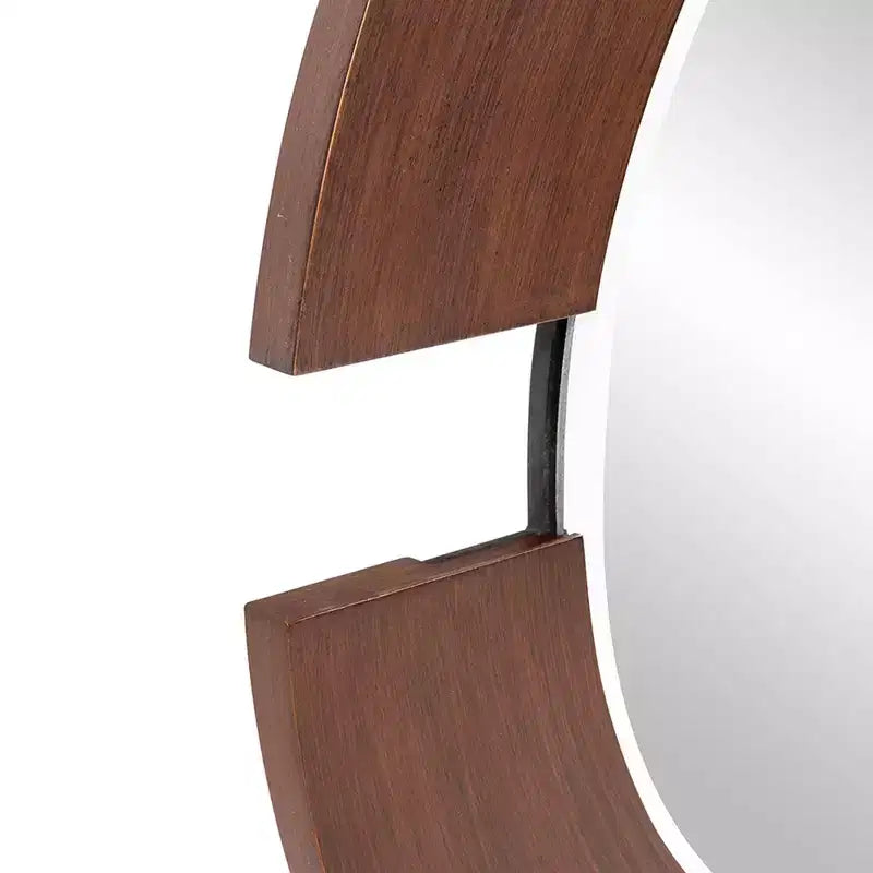 Howard Elliott 40"x28" Del Noble Espejo Rectangular Plata: Estilo Moderno, Marco de Cristal, Montaje en Pared, 36 lbs