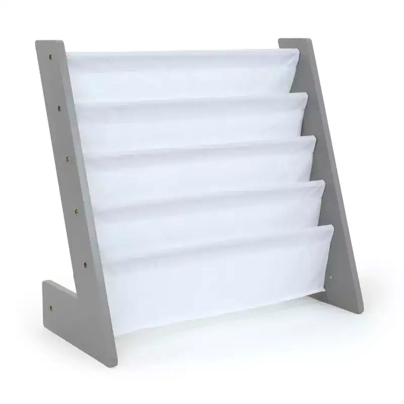 Humble Crew Kids' Inspire "L" Bookshelf Gray/White
