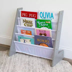 Humble Crew Kids' Inspire "L" Bookshelf Gray/White