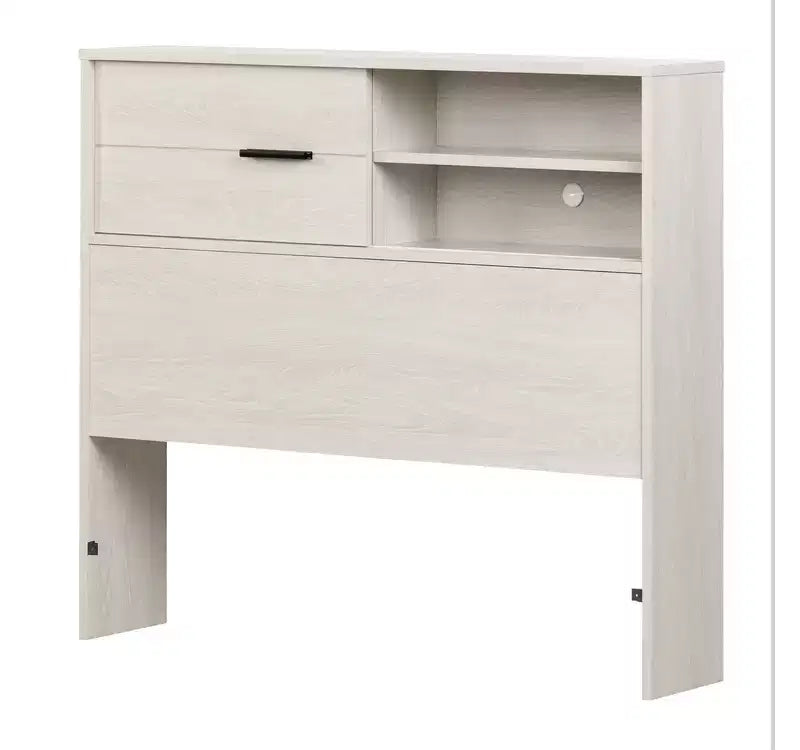 Cabecero individual HomeStock de aglomerado laminado para niños con almacenamiento