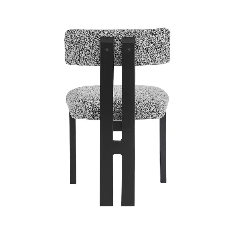 Sillas de comedor tapizadas Astura con estructura de hierro de Christopher Knight Home (juego de 2)