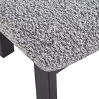 Sillas de comedor tapizadas Astura con estructura de hierro de Christopher Knight Home (juego de 2)