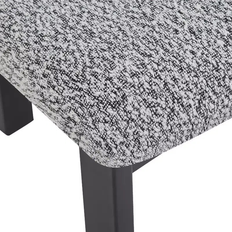 Sillas de comedor tapizadas Astura con estructura de hierro de Christopher Knight Home (juego de 2)