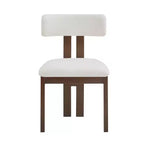 Sillas de comedor tapizadas Astura con estructura de hierro de Christopher Knight Home (juego de 2)