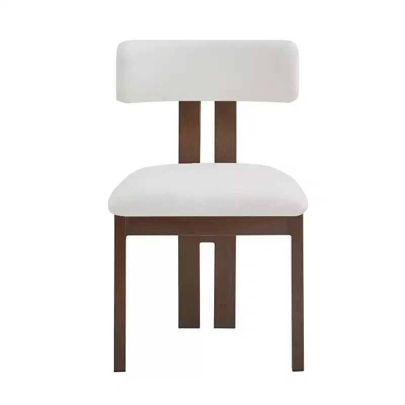 Sillas de comedor tapizadas Astura con estructura de hierro de Christopher Knight Home (juego de 2)