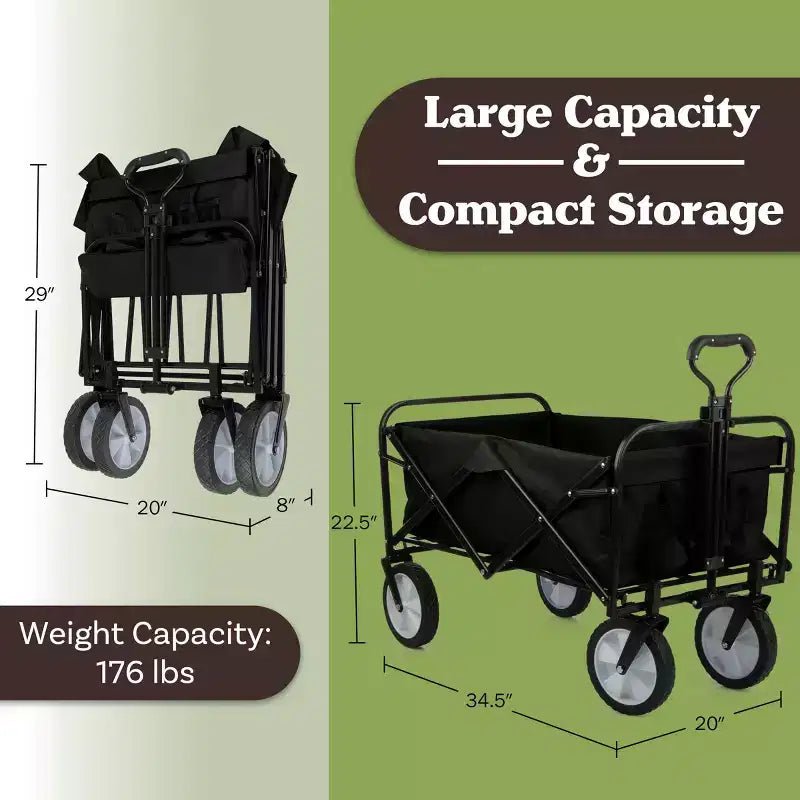 Carro plegable Pure Garden