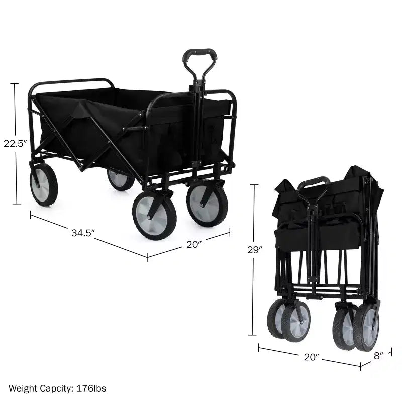 Carro plegable Pure Garden