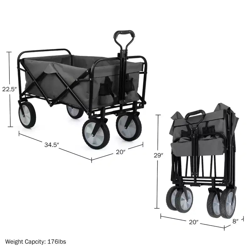 Carro plegable Pure Garden