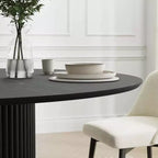 PexFix 46 Mesa de comedor redonda de madera maciza Mesas de cocina
