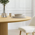 PexFix 46 Mesa de comedor redonda de madera maciza Mesas de cocina