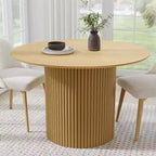 PexFix 46 Mesa de comedor redonda de madera maciza Mesas de cocina