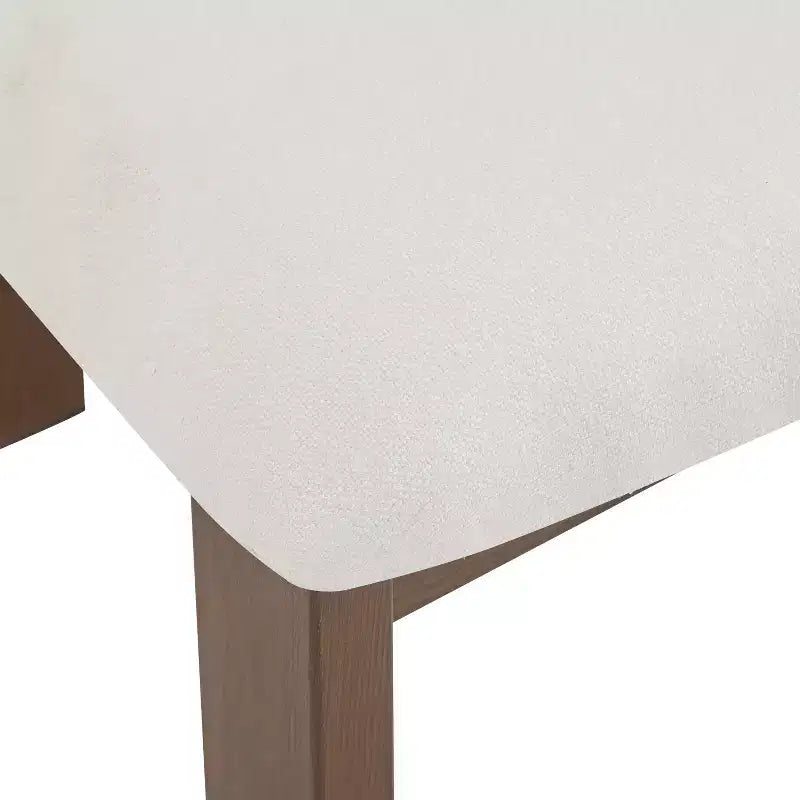 Juego de comedor tapizado Christopher Knight Home Willow de 5 piezas de madera y metal