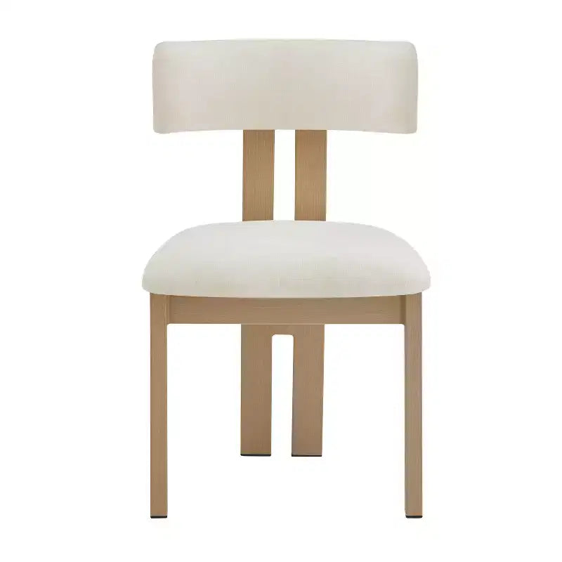 Juego de comedor tapizado Christopher Knight Home Willow de 5 piezas de madera y metal