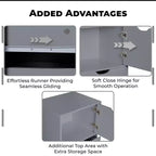 Gabinete de almacenamiento con 6 cajones Home Imports Emporium para manualidades y oficina Organizador rodante para archivos, materiales de arte y organización de espacios pequeños