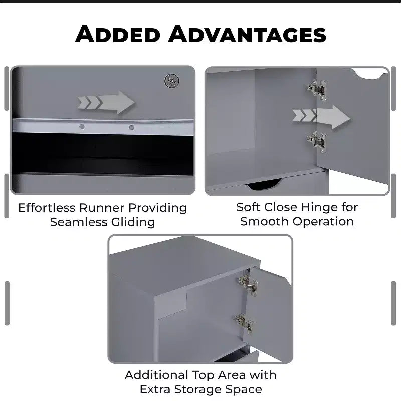 Gabinete de almacenamiento con 6 cajones Home Imports Emporium para manualidades y oficina Organizador rodante para archivos, materiales de arte y organización de espacios pequeños