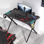 Escritorio para juegos de 43x23 con patas en forma de X