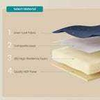 Banco otomano de almacenamiento, 15 x 43 x 15 pulgadas, banco para el pie de la cama, arcón de almacenamiento, para sala de estar, dormitorio, entrada