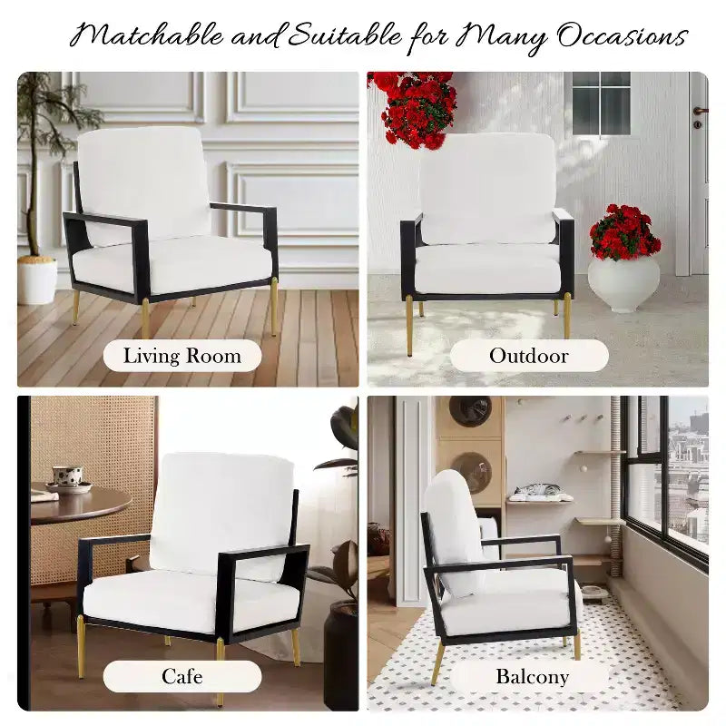 Christopher Knight Home Thurman Sillón de Terciopelo de Metal y Madera de Caucho de Mediados de Siglo