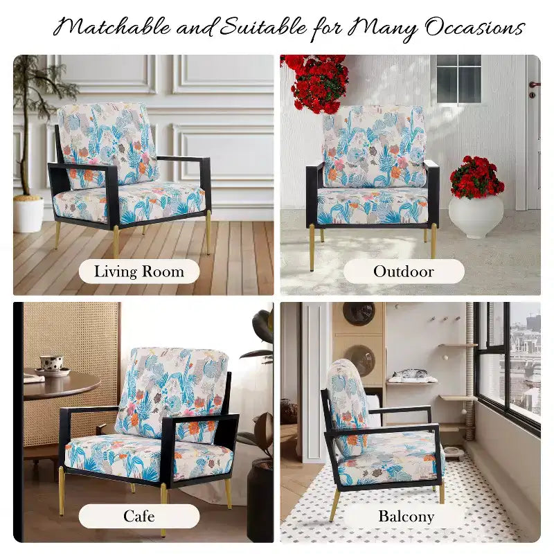 Christopher Knight Home Thurman Sillón de Terciopelo de Metal y Madera de Caucho de Mediados de Siglo