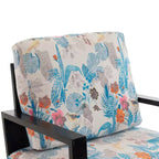 Christopher Knight Home Thurman Sillón de Terciopelo de Metal y Madera de Caucho de Mediados de Siglo