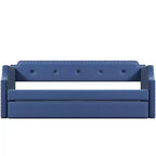 Whisen Sofá Cama Tapizado Individual con Nido, Soporte de Láminas de Madera, Estructura Tapizada
