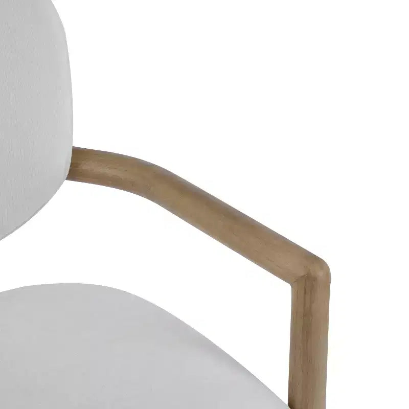 Sillas de comedor tapizadas Edge Modern de Christopher Knight Home de madera de caucho (juego de 2)