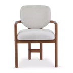 Sillas de comedor tapizadas Edge Modern de Christopher Knight Home de madera de caucho (juego de 2)