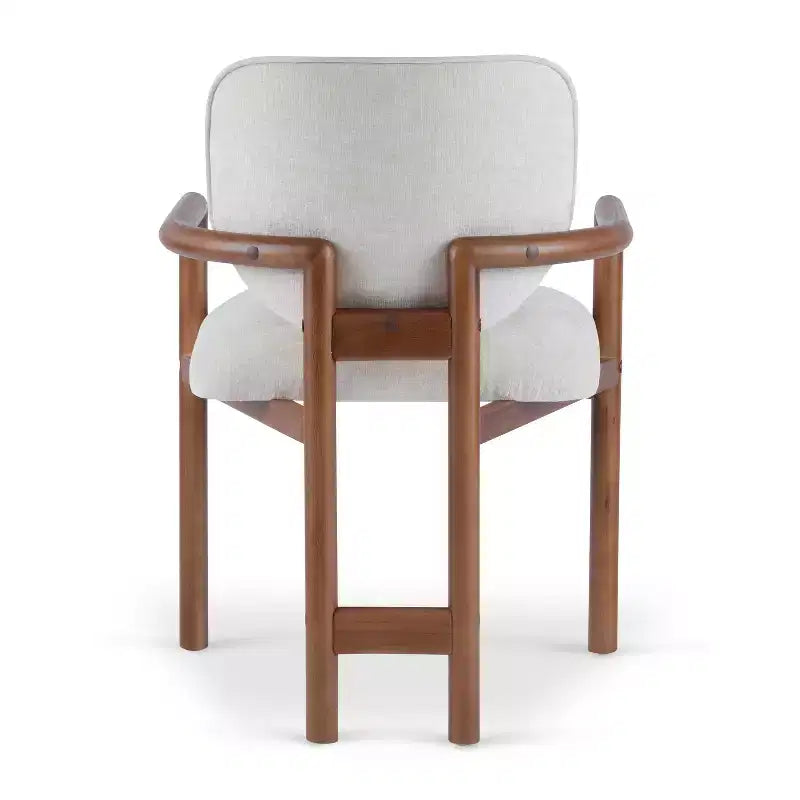 Sillas de comedor tapizadas Edge Modern de Christopher Knight Home de madera de caucho (juego de 2)