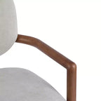 Sillas de comedor tapizadas Edge Modern de Christopher Knight Home de madera de caucho (juego de 2)