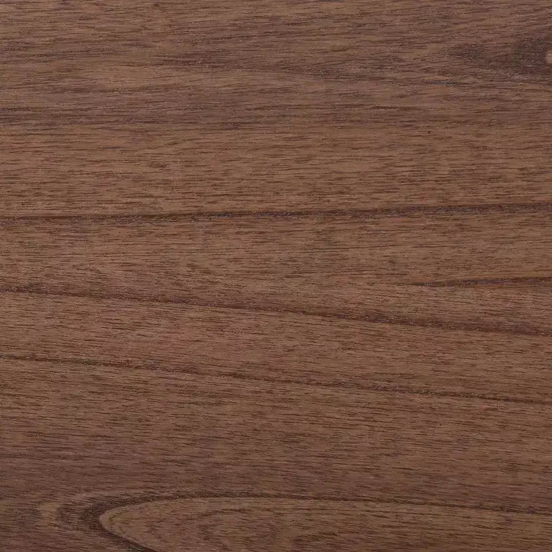 Juego de dormitorio de 4 piezas Alyssa Japandi de madera de nogal marrón de Baxton Studio