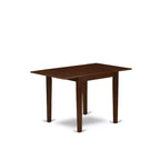 Juego de mesa de cocina de 3 piezas HomeStock, estilo moderno de caoba n.° NDNO3-MAH-W