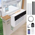 Window Air Conditioner 12000 BTU, 3 in 1 Ac Window Unit for Room Cools up to 550 Sq.Ft, Energy Saving mode,3 Fan Speeds & Quiet Operation