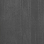 vidaXL Cajonera HAMAR gris oscuro 44,5x15,7x31,5 cm madera maciza de pino