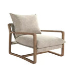 Sillón auxiliar tapizado Mika de RealRooms