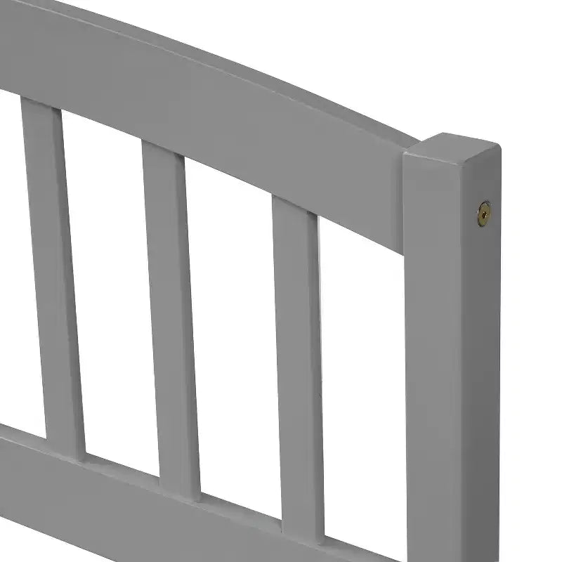 Cama de plataforma tamaño Twin Whisen de diseño elegante con dos cajones y cabecero