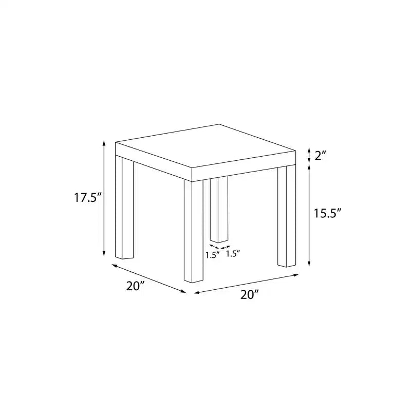 Mesa auxiliar Parsons de Ameriwood Home