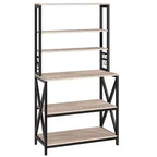 Yaheetech 6-Tier Bakers Rack with Adjustable Feet for Kitchen