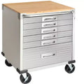 Seville Classics UltraHD 6-Soft Closing Drawer Cabinet, 28 x 25 x 34.5