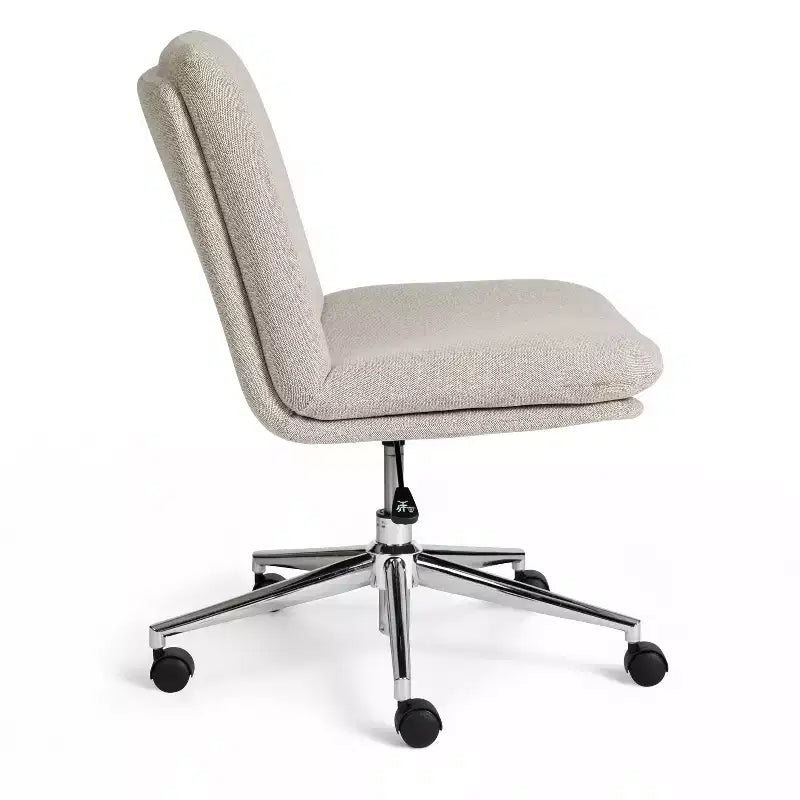 Silla de oficina tapizada Eloise de Martha Stewart