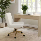 Silla de oficina tapizada Eloise de Martha Stewart