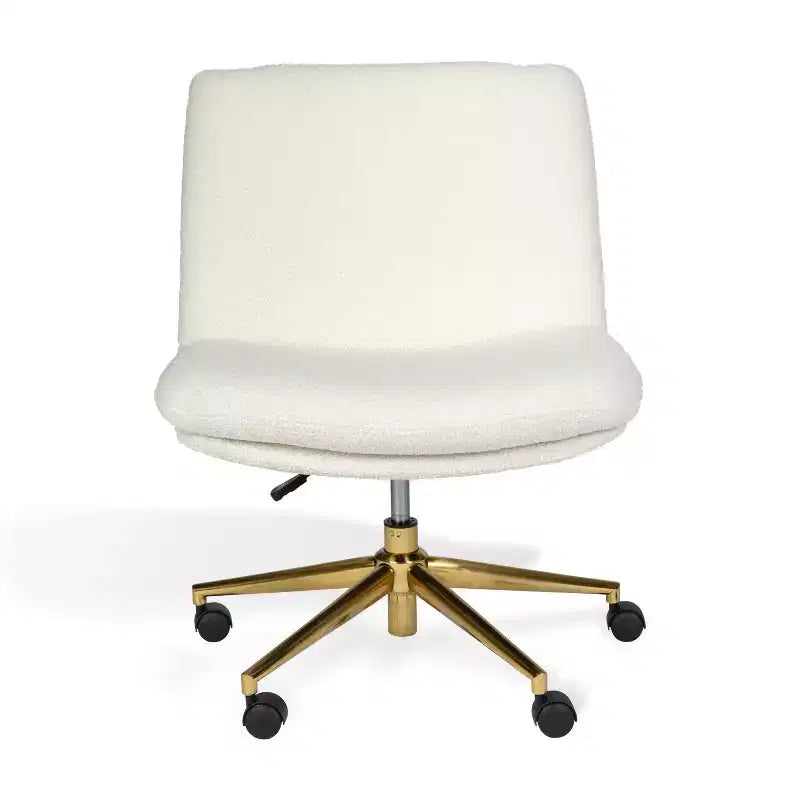 Silla de oficina tapizada Eloise de Martha Stewart